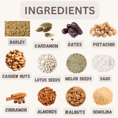 DRY FRUIT TALBINA.  تلبینہ